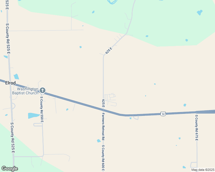 map of restaurants, bars, coffee shops, grocery stores, and more near 1481 South 625 in Dillsboro