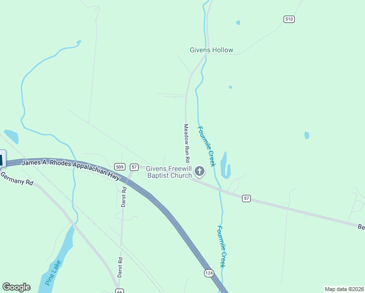 map of restaurants, bars, coffee shops, grocery stores, and more near 137 Meadow Run Road in Waverly