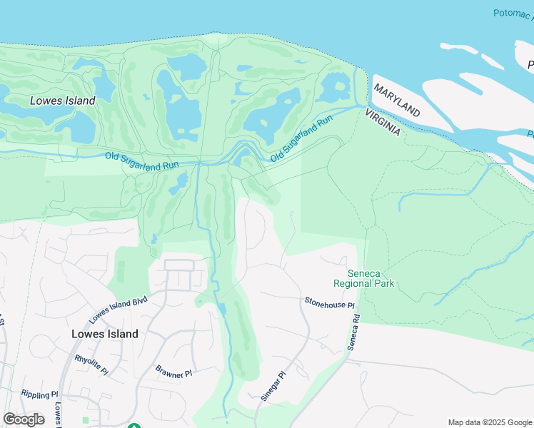 map of restaurants, bars, coffee shops, grocery stores, and more near 20258 Island View Court in Sterling
