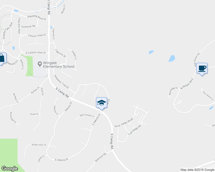 map of restaurants, bars, coffee shops, grocery stores, and more near 337 Dakota Circle in Grand Junction