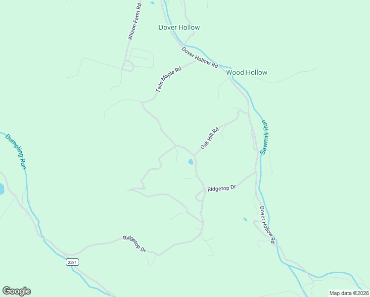 map of restaurants, bars, coffee shops, grocery stores, and more near 288 Oak Hill Road in Moorefield