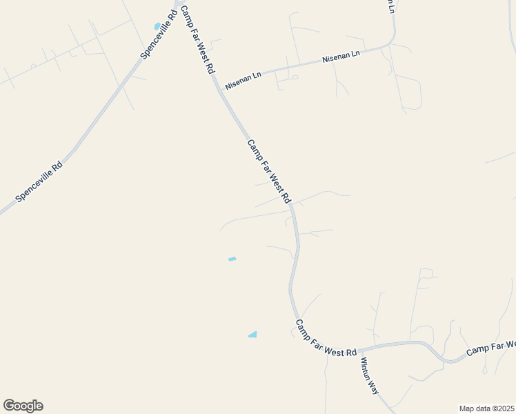 map of restaurants, bars, coffee shops, grocery stores, and more near 7394 Camp Far West Road in Wheatland