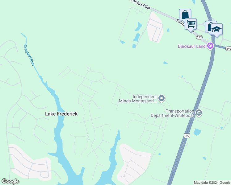 map of restaurants, bars, coffee shops, grocery stores, and more near 133 Choke Cherry Court in Frederick County