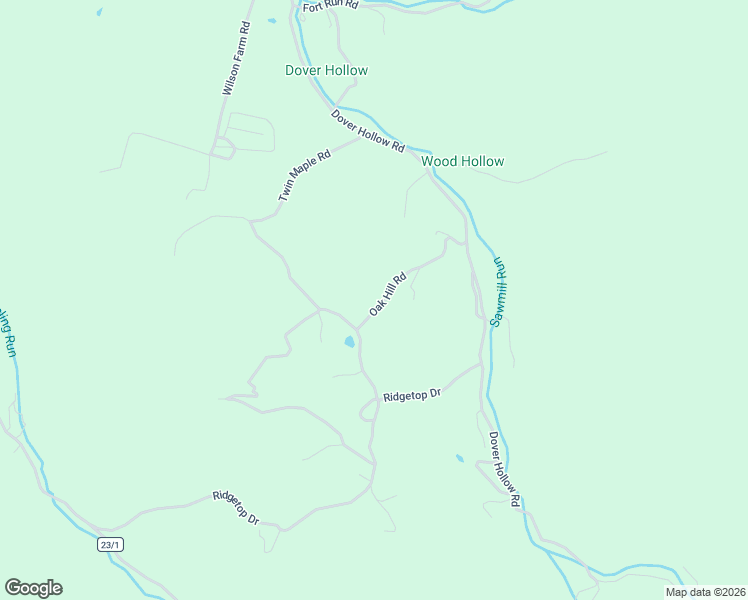 map of restaurants, bars, coffee shops, grocery stores, and more near 288 Oak Hill Road in Moorefield