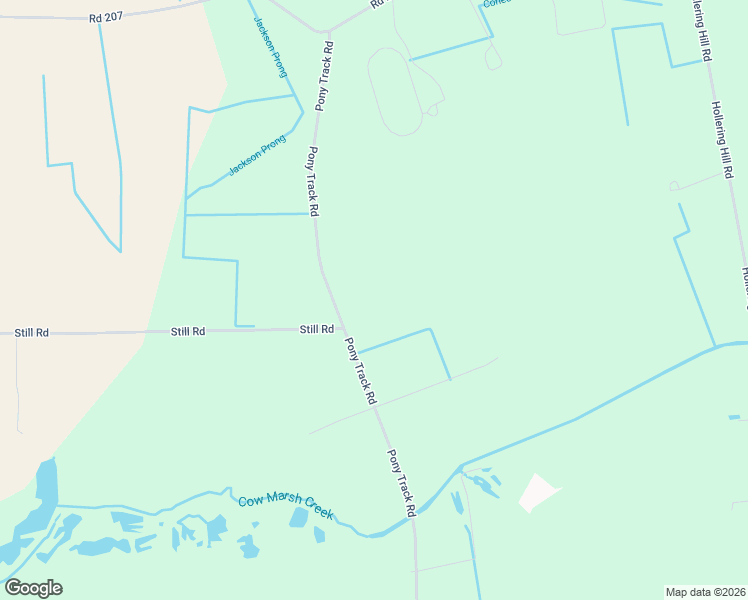 map of restaurants, bars, coffee shops, grocery stores, and more near 744 Pony Track Road in Kent County