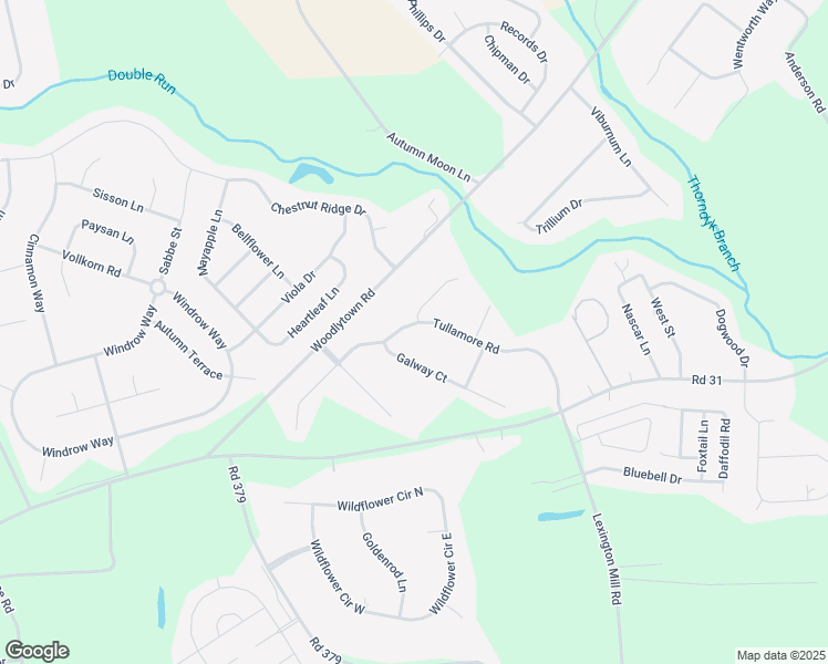 map of restaurants, bars, coffee shops, grocery stores, and more near 421 Tullamore Road in Magnolia