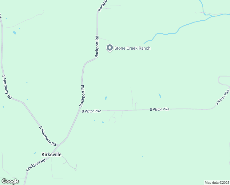 map of restaurants, bars, coffee shops, grocery stores, and more near 8054 South Victor Pike in Bloomington
