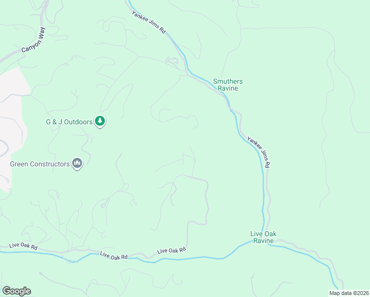map of restaurants, bars, coffee shops, grocery stores, and more near 1600 Live Oak Road in Colfax