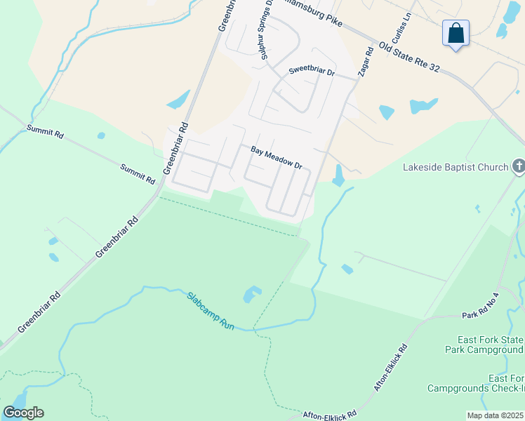 map of restaurants, bars, coffee shops, grocery stores, and more near 74 Golden Meadow Drive in Batavia