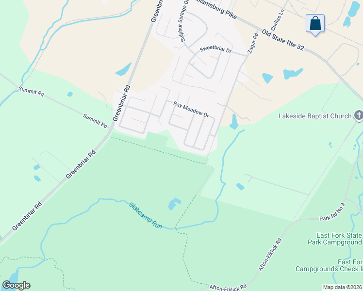 map of restaurants, bars, coffee shops, grocery stores, and more near 76 Golden Meadow Drive in Batavia