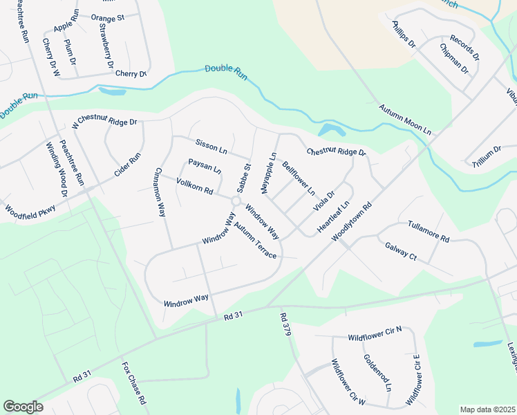 map of restaurants, bars, coffee shops, grocery stores, and more near 147 Mayapple Lane in Magnolia