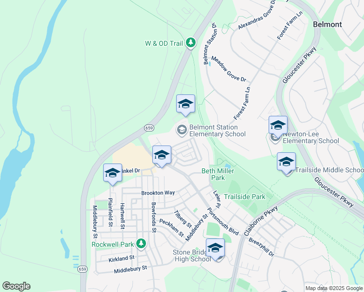 map of restaurants, bars, coffee shops, grocery stores, and more near 20220 Nightwatch Street in Ashburn