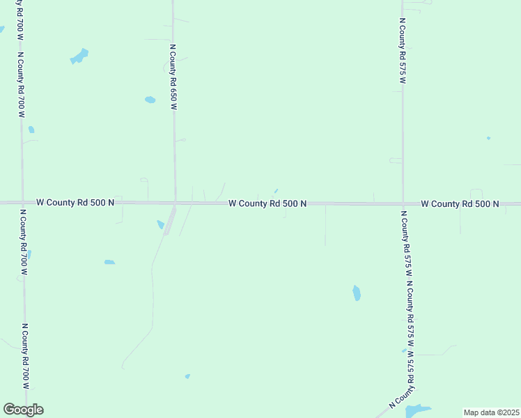 map of restaurants, bars, coffee shops, grocery stores, and more near 6215 West County Road 500 North in Scipio