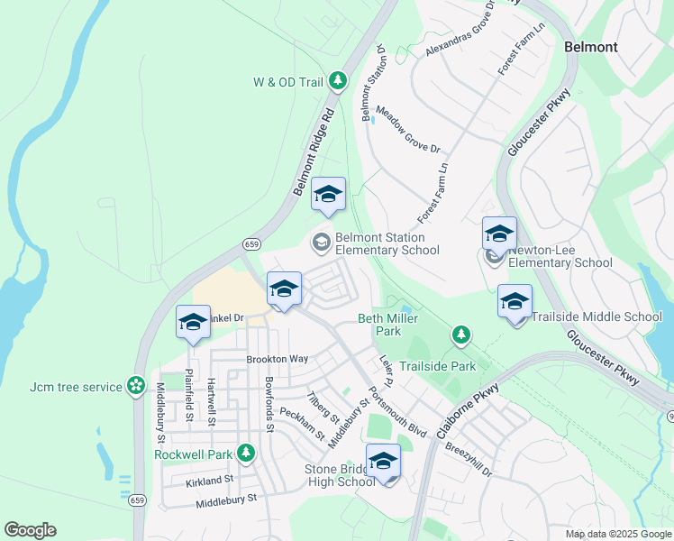 map of restaurants, bars, coffee shops, grocery stores, and more near 20227 Macglashan Terrace in Ashburn