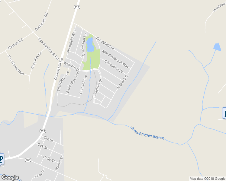 map of restaurants, bars, coffee shops, grocery stores, and more near 137 East Brook Drive in Centreville