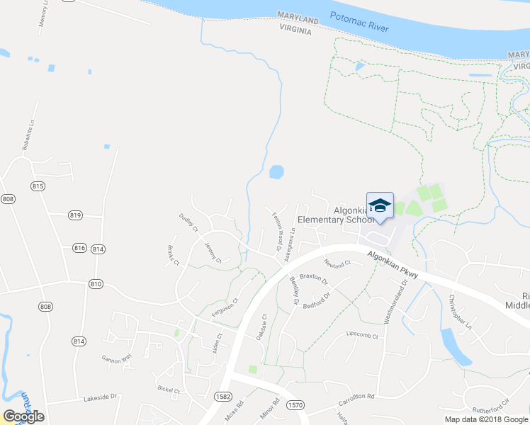 map of restaurants, bars, coffee shops, grocery stores, and more near 29 Fenton Wood Drive in Sterling
