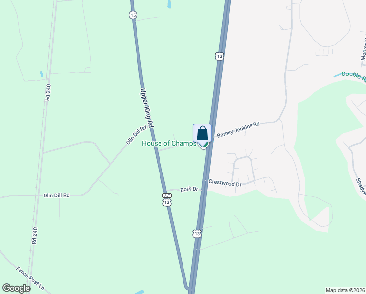 map of restaurants, bars, coffee shops, grocery stores, and more near 139 Barney Jenkins Road in Felton