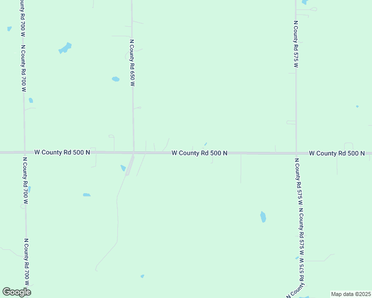 map of restaurants, bars, coffee shops, grocery stores, and more near 6215 West County Road 500 North in Scipio