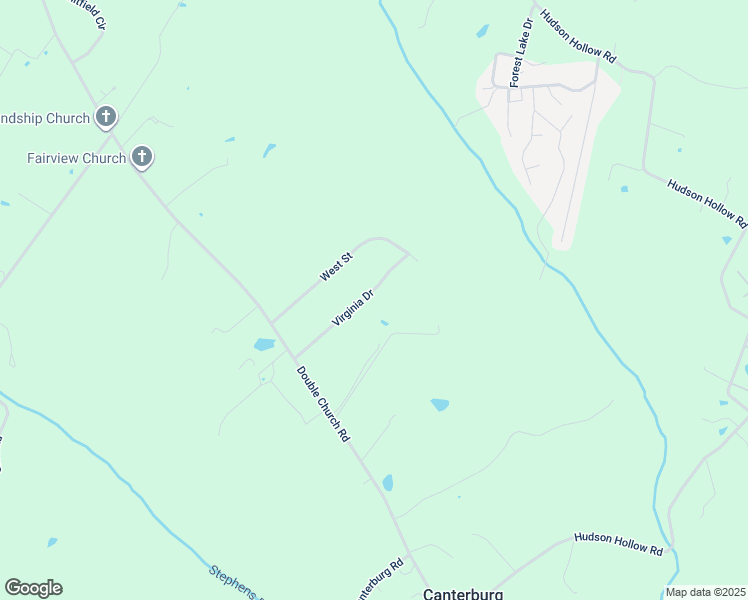 map of restaurants, bars, coffee shops, grocery stores, and more near 118 Virginia Drive in Stephens City