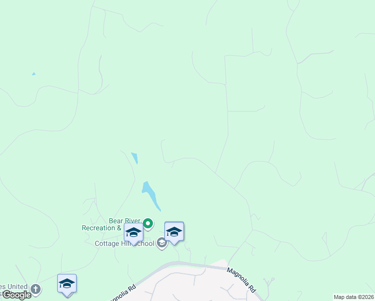 map of restaurants, bars, coffee shops, grocery stores, and more near 21723 East Hacienda Drive in Grass Valley