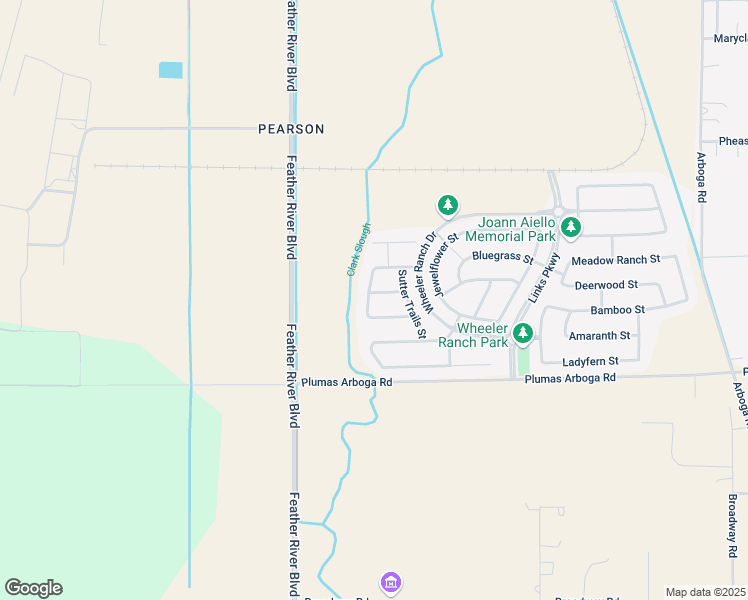 map of restaurants, bars, coffee shops, grocery stores, and more near 1090 Shooting Star Street in Plumas Lake