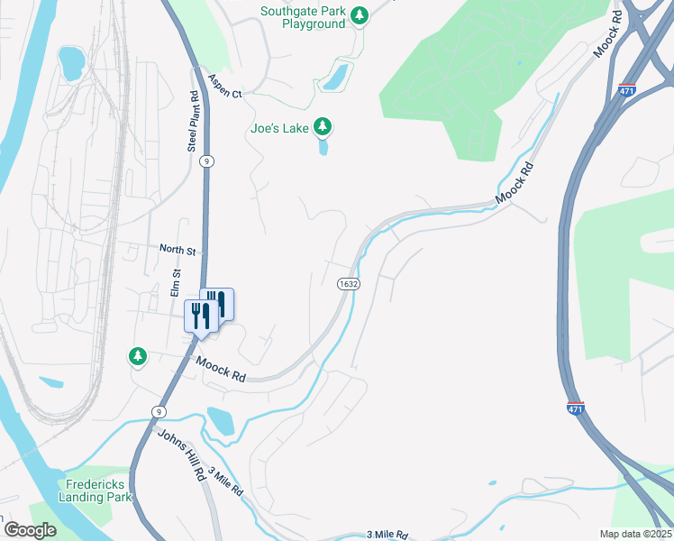 map of restaurants, bars, coffee shops, grocery stores, and more near 6 Beverly Drive in Wilder