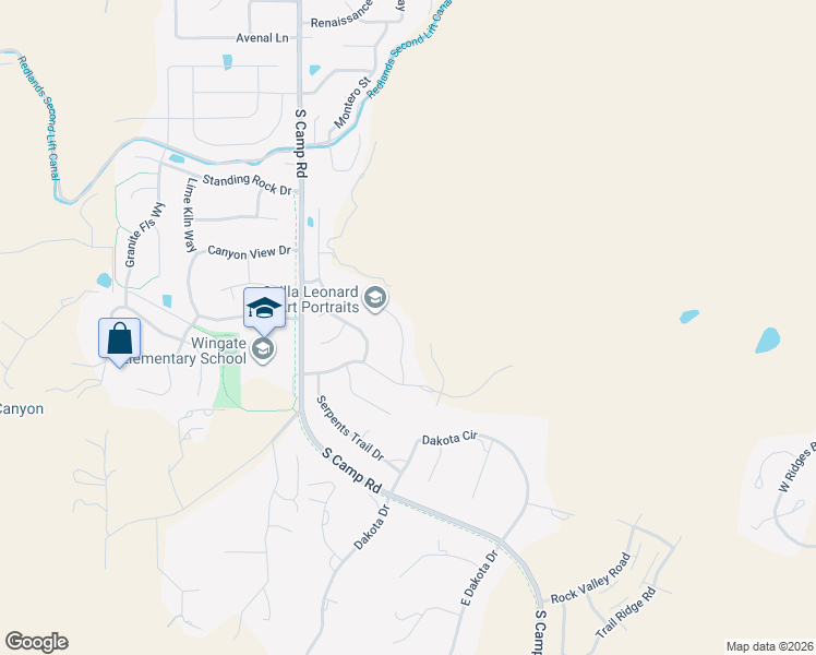 map of restaurants, bars, coffee shops, grocery stores, and more near 360 Teegan Court in Grand Junction