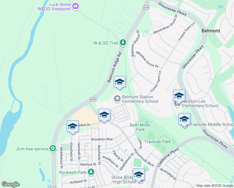 map of restaurants, bars, coffee shops, grocery stores, and more near 20235 Nightwatch Street in Ashburn