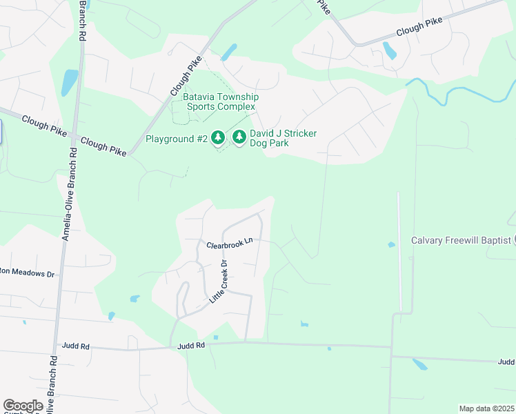 map of restaurants, bars, coffee shops, grocery stores, and more near 3927 Little Creek Drive in Amelia
