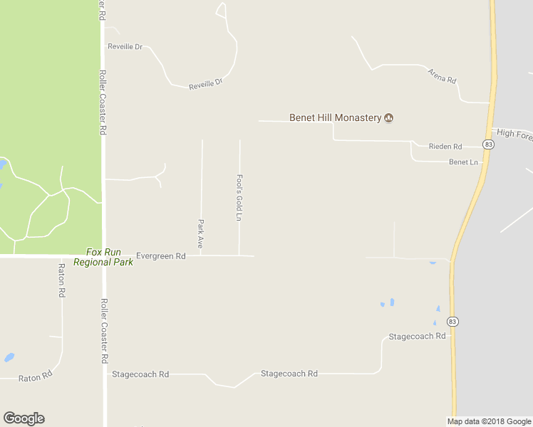 map of restaurants, bars, coffee shops, grocery stores, and more near 2760 Evergreen Road in Colorado Springs