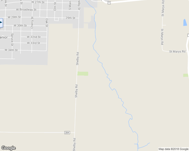 map of restaurants, bars, coffee shops, grocery stores, and more near 10496 Shelby Road in Higginsville