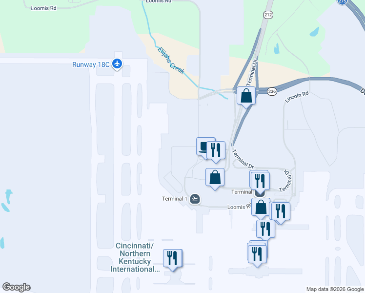 map of restaurants, bars, coffee shops, grocery stores, and more near 2838 Barkley Drive in Burlington