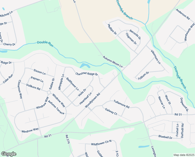 map of restaurants, bars, coffee shops, grocery stores, and more near 109 Chestnut Ridge Drive in Magnolia