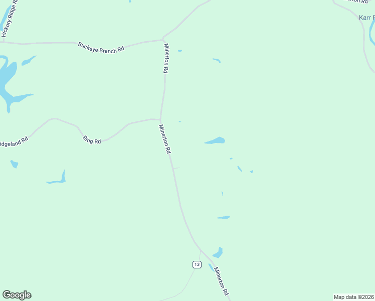 map of restaurants, bars, coffee shops, grocery stores, and more near 45290 Minerton Road in Vinton