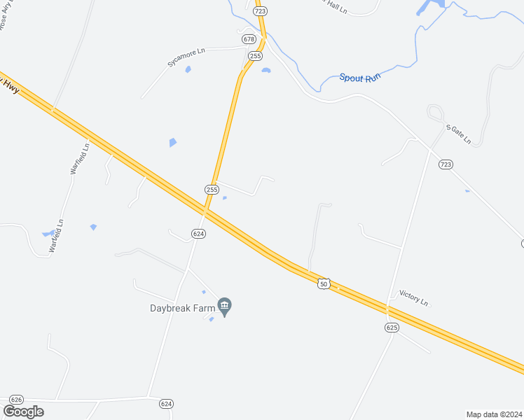 map of restaurants, bars, coffee shops, grocery stores, and more near 84 Bishop Meade Road in Boyce