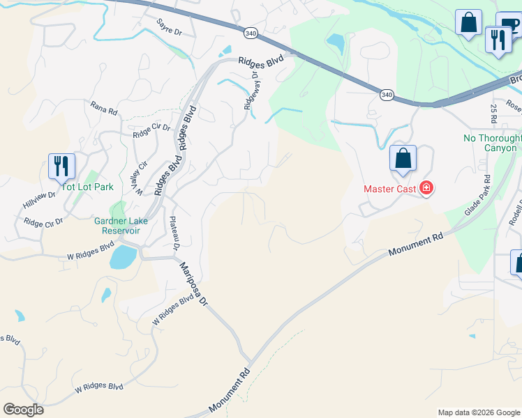 map of restaurants, bars, coffee shops, grocery stores, and more near 2433-2501 Bella Pago Drive in Grand Junction