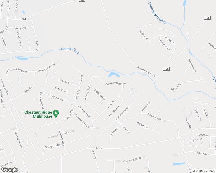 map of restaurants, bars, coffee shops, grocery stores, and more near 307 Chestnut Ridge Drive in Magnolia