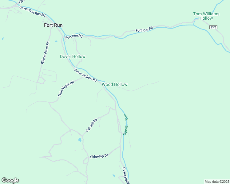 map of restaurants, bars, coffee shops, grocery stores, and more near 525 Dover Hollow Road in Moorefield