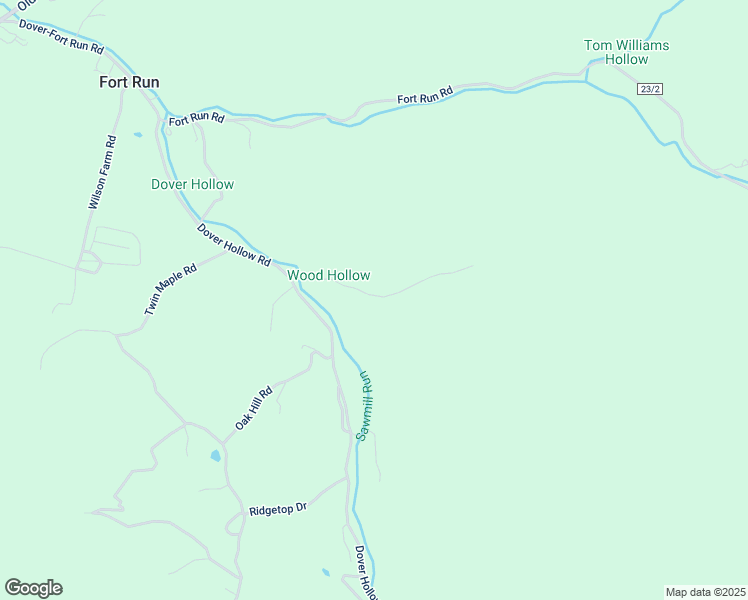 map of restaurants, bars, coffee shops, grocery stores, and more near 525 Dover Hollow Road in Moorefield