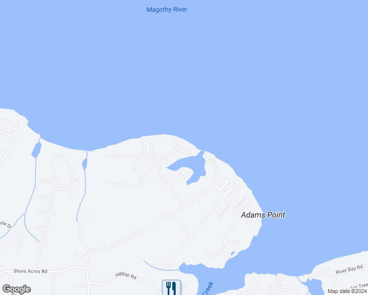 map of restaurants, bars, coffee shops, grocery stores, and more near 994 Forest Drive in Arnold