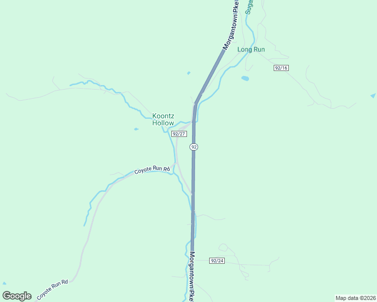 map of restaurants, bars, coffee shops, grocery stores, and more near 2489 Morgantown Pke in Belington