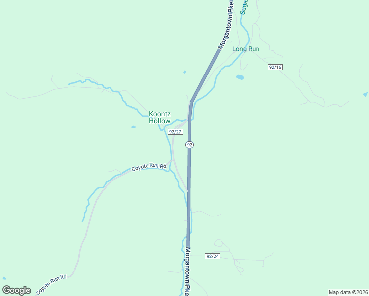 map of restaurants, bars, coffee shops, grocery stores, and more near 2489 Morgantown Pke in Belington