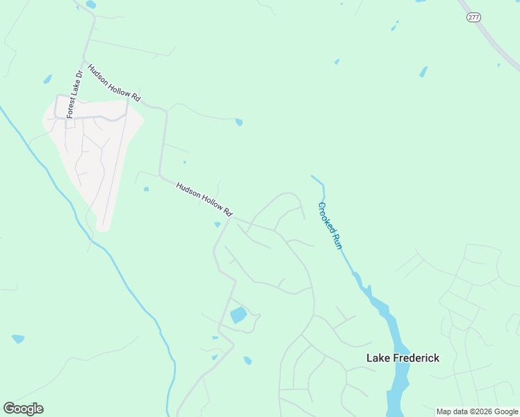 map of restaurants, bars, coffee shops, grocery stores, and more near 109 Mallard Drive in Lake Frederick