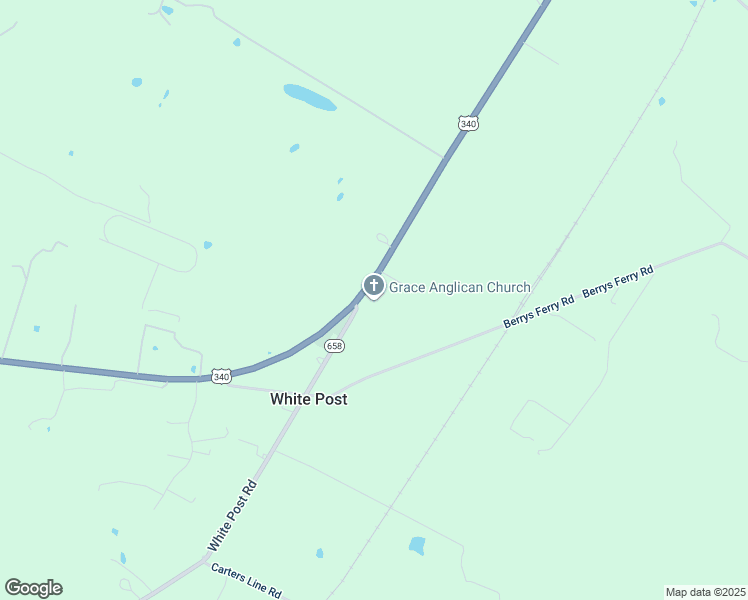 map of restaurants, bars, coffee shops, grocery stores, and more near 14401 Lord Fairfax Highway in White Post