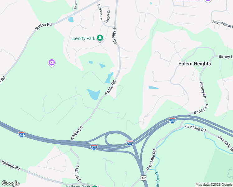 map of restaurants, bars, coffee shops, grocery stores, and more near 632 4 Mile Road in Cincinnati