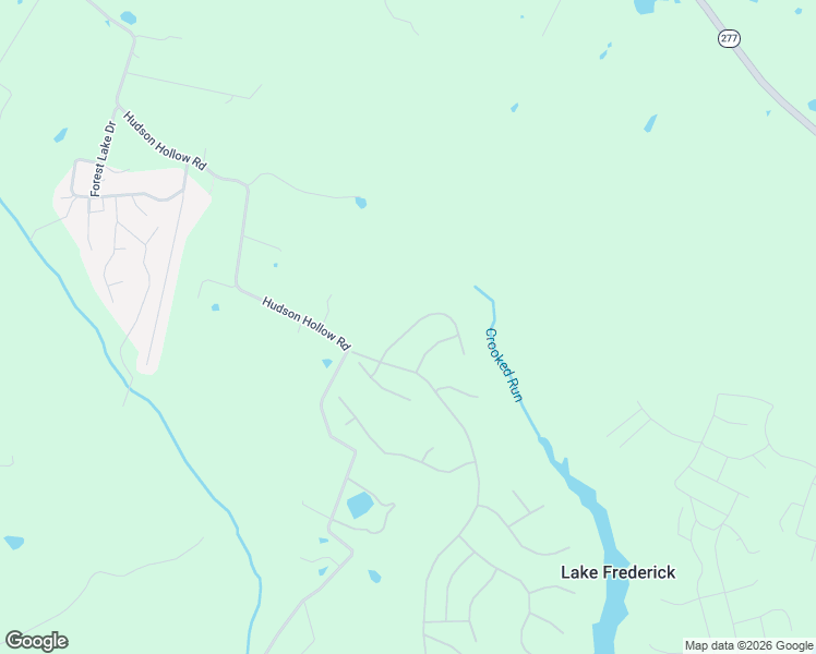 map of restaurants, bars, coffee shops, grocery stores, and more near 109 Mallard Drive in Lake Frederick