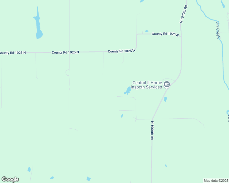 map of restaurants, bars, coffee shops, grocery stores, and more near 9470 County Road 975 North in Effingham