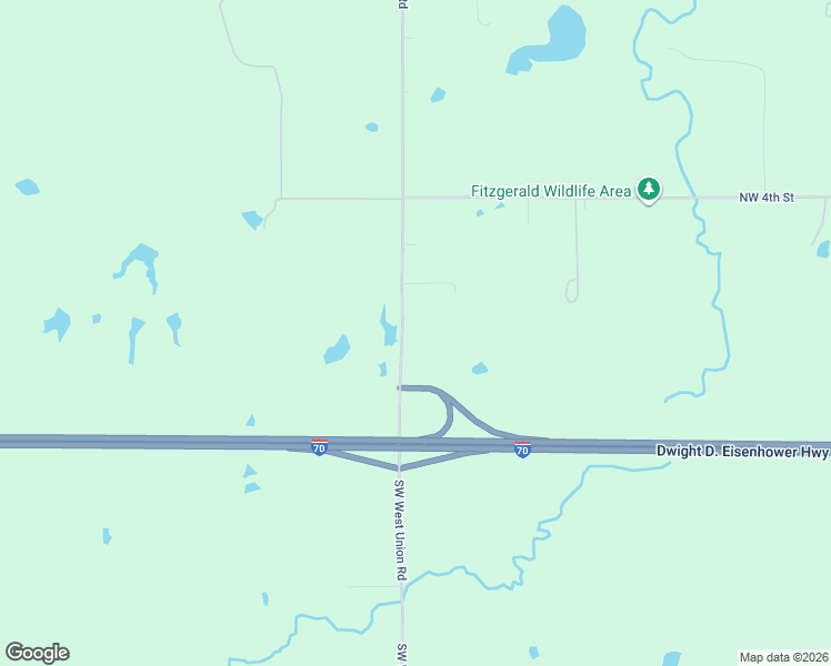 map of restaurants, bars, coffee shops, grocery stores, and more near 210 Southwest West Union Road in Topeka
