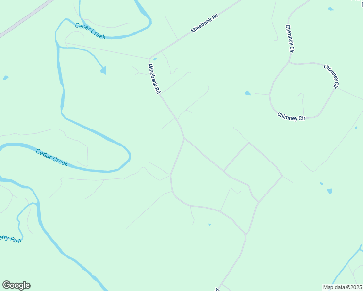 map of restaurants, bars, coffee shops, grocery stores, and more near Minebank Road in Middletown