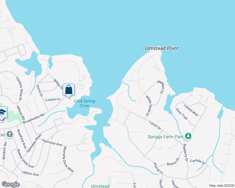map of restaurants, bars, coffee shops, grocery stores, and more near 896 Lynch Drive in Arnold
